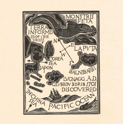 Map of Third Voyage by David Jones