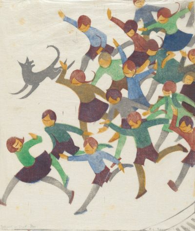 School is Out Print by Ethel Spowers