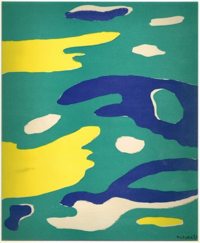 Water Print by Ferdnand Leger