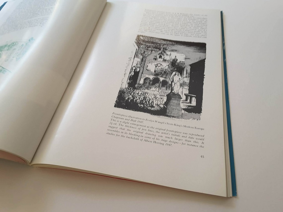 Pair of John Piper autograph letters (1972) (Plus Exhibition Catalogue) - Image 3