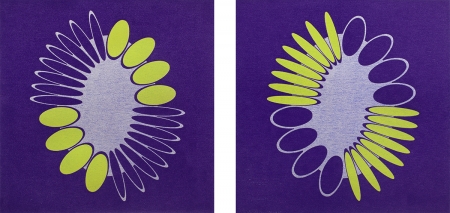 Gleamers Silver Diptych