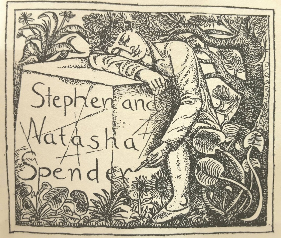 Hymen, Pilgerfahrten, Algabal. Association Copy. Stephen Spender and John Craxton