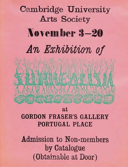 Sutherland, Graham. An Exhibition of Surrealism, at Gordon Fraser's Gallery. Poster