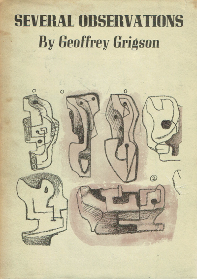 Several Observations (Henry Moore Dust wrapper)