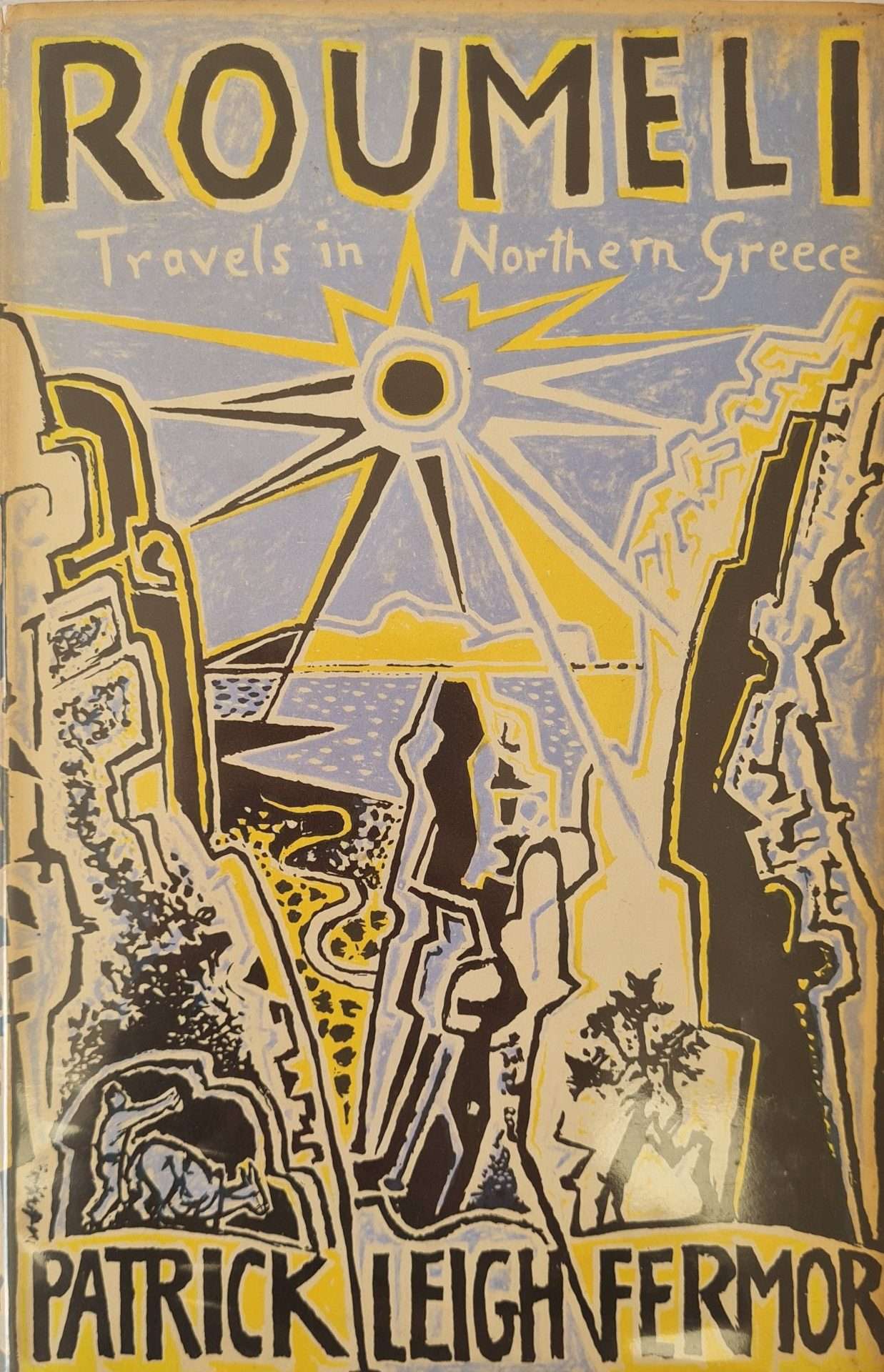 Roumeli: Travels in Northern Greece (1966) (John Craxton Dust Wrapper)