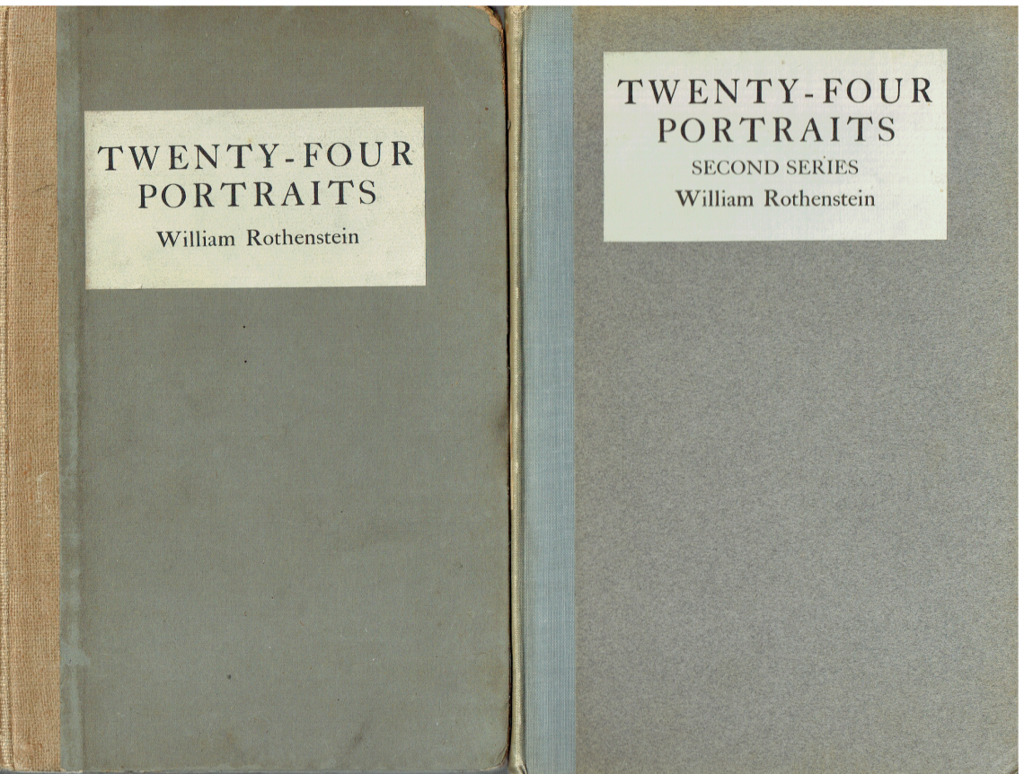 Twenty-Four Portraits by William Rothenstein (First and Second Series)