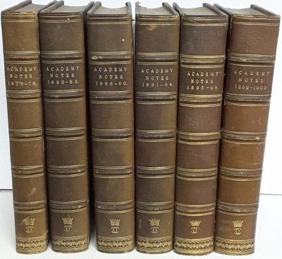 Academy Notes: 1875-1902 (28 Volumes bound in 6)