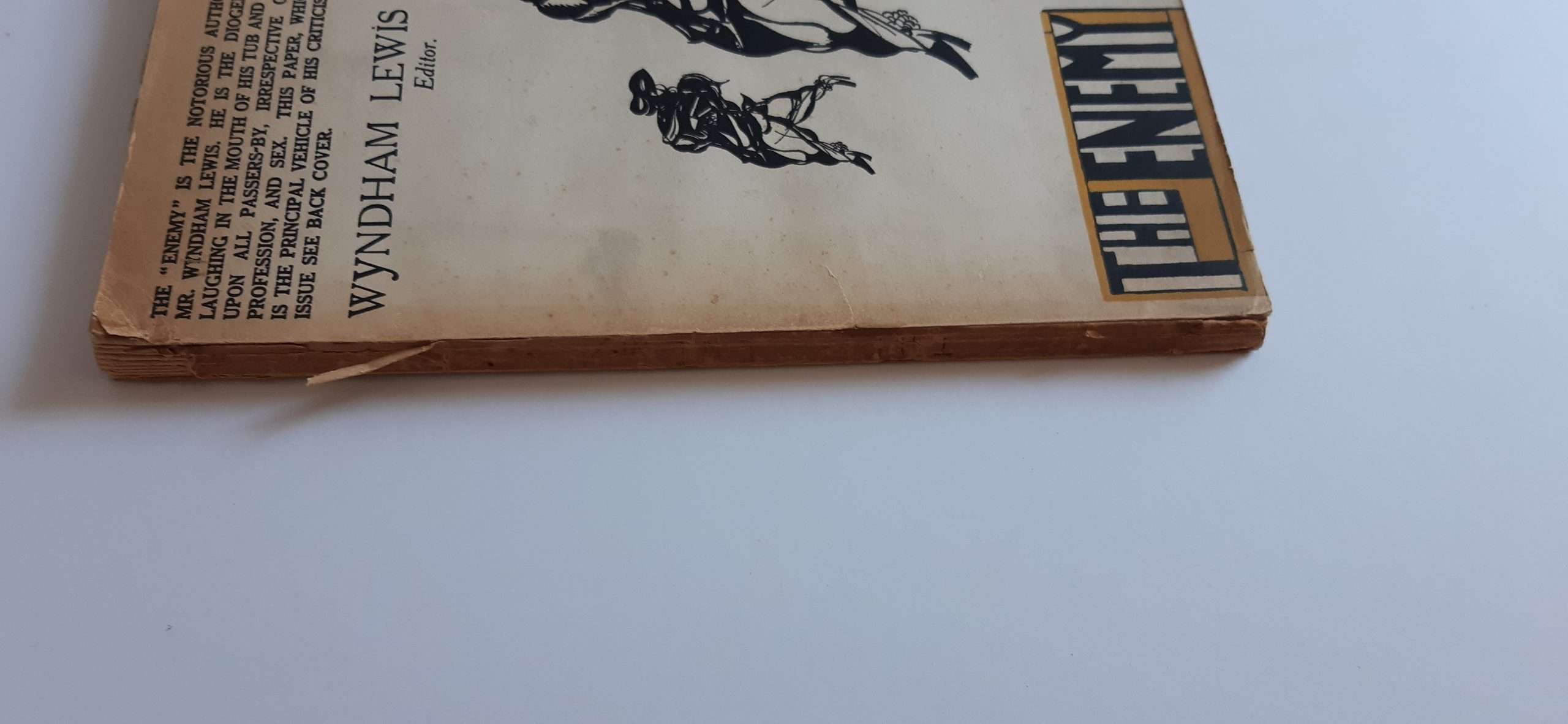 The Enemy No.3. A Review of Art and Literature. Editor Wyndham Lewis. First Quarter 1929. - Image 2