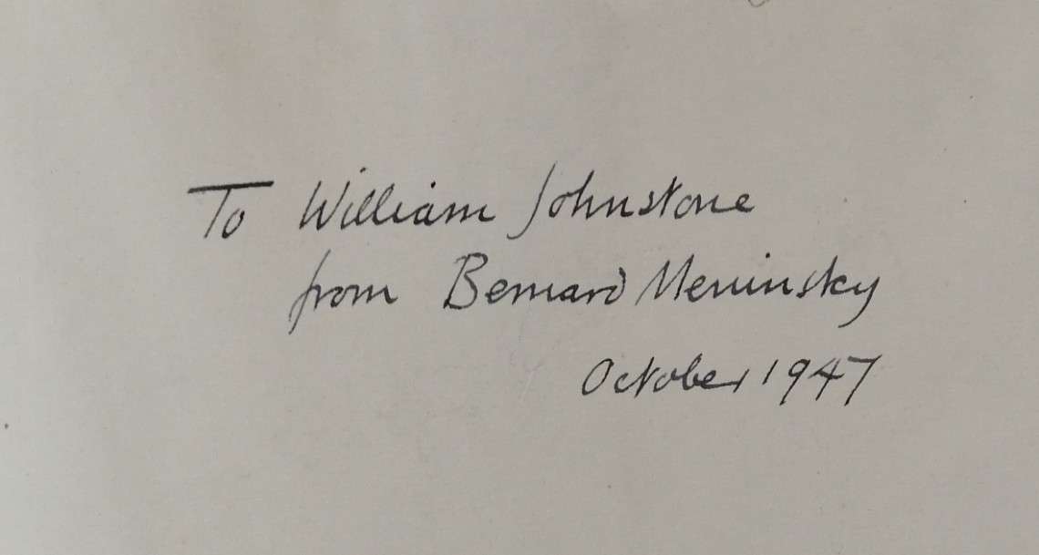 Bernard Meninsky Signature