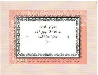 Christmas Card by Barnett Freedman