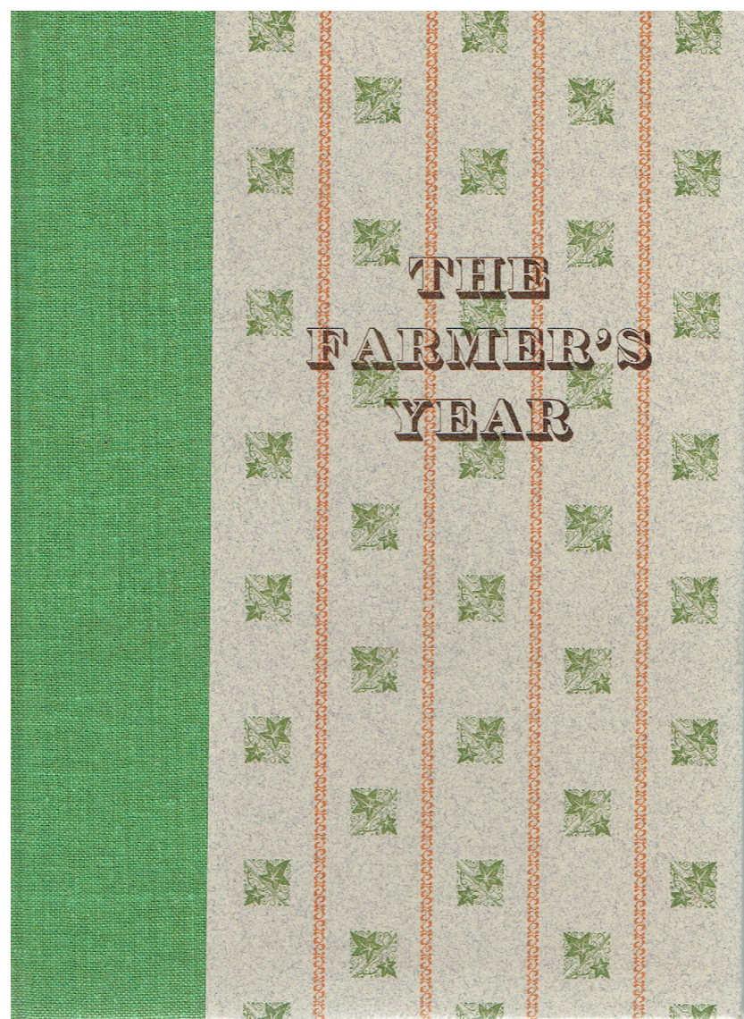 The historiated initials from The Farmer's Year by Clare Leighton, introduced by Simon Brett
