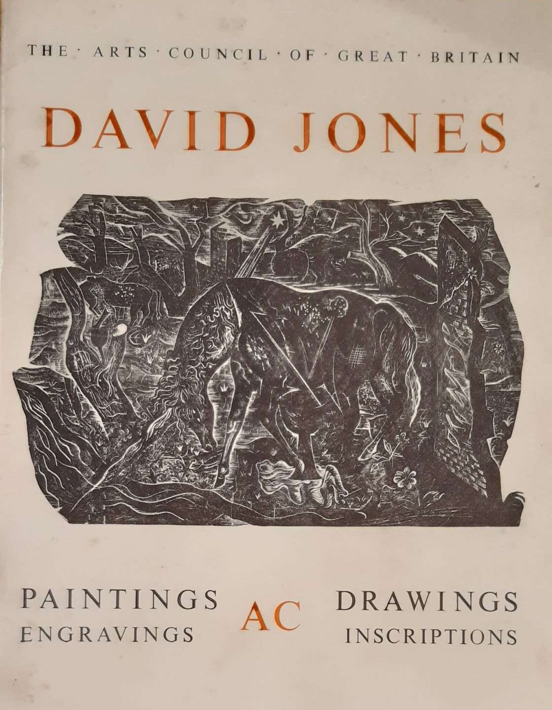 David Jones: An Exhibition of Paintings, Engravings, Drawings, Inscriptions