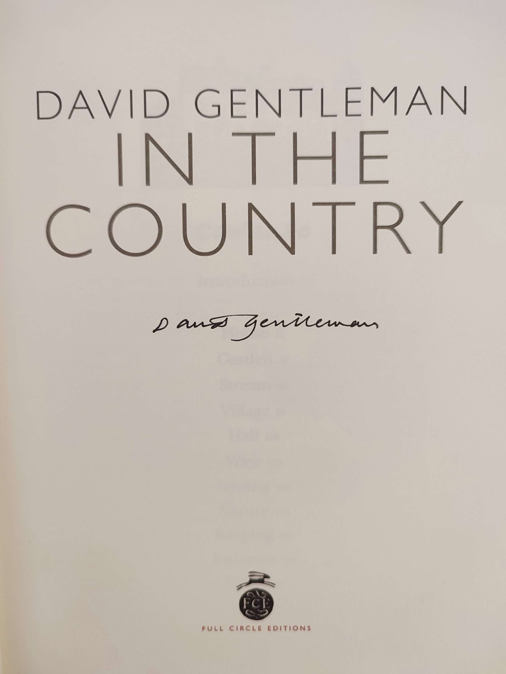 David Gentleman: In the Country (Signed by the Artist) - Image 2
