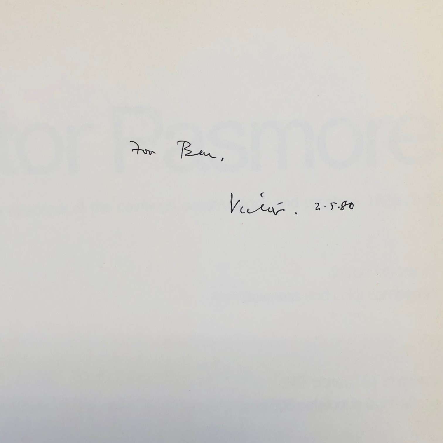 Victor Pasmore: With a Catalogue Raisonné of the Paintings, Constructions and Graphics (Ben Nicholson's Copy) - Image 7