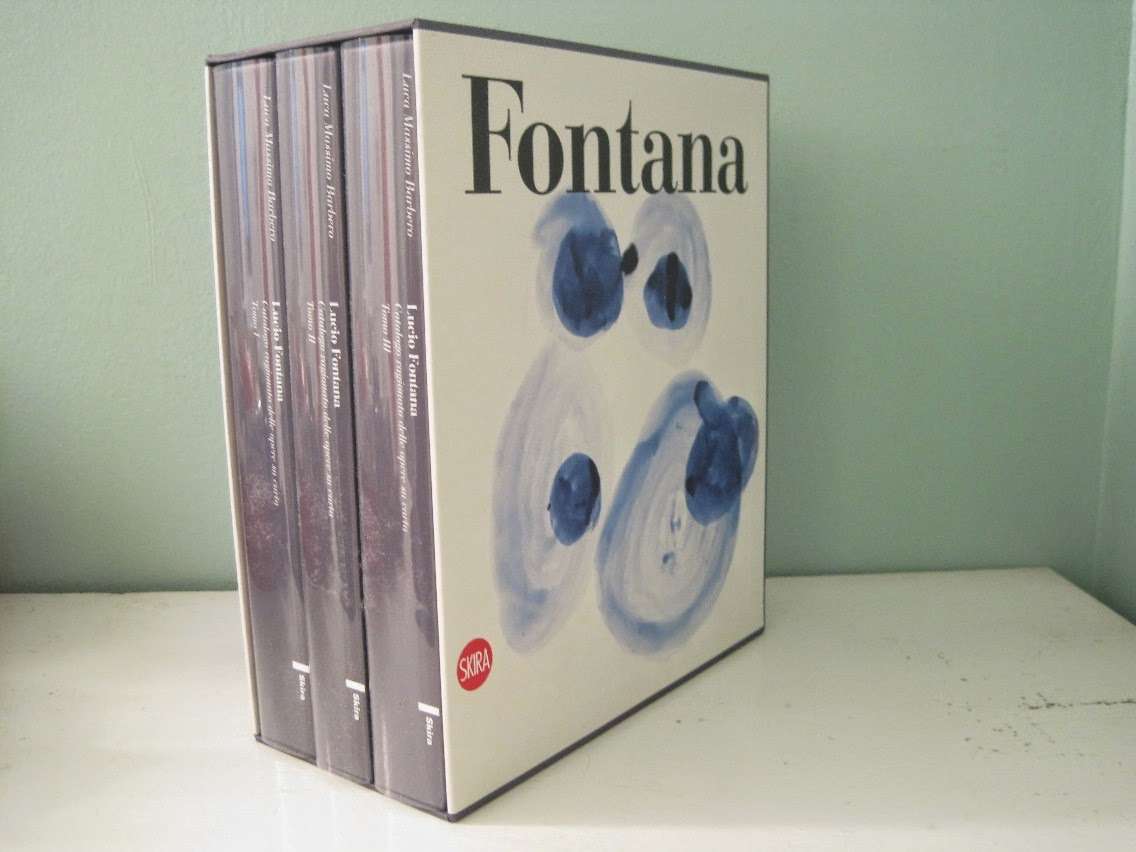 Lucio Fontana: Catalogue raisonné of the works on paper (Three Volumes) - Image 2