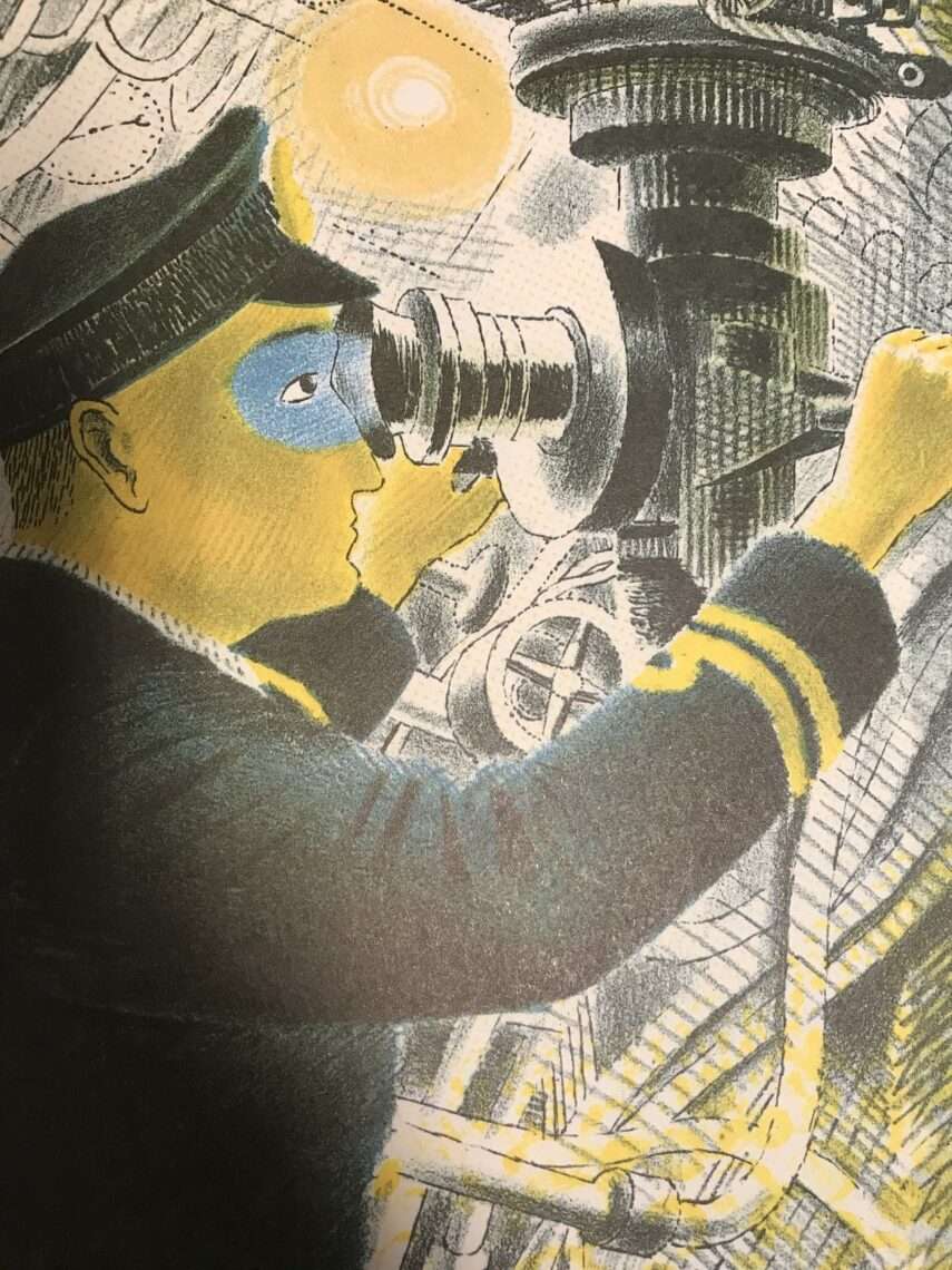 Eric Ravilious. Submarine Dream. Lithographs and Letters - Image 2