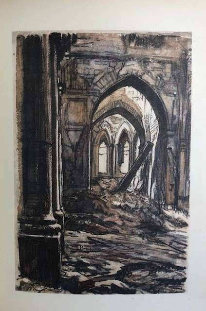 The Western Front: Drawings by Muirhead Bone Two Volumes 1917 - Image 3
