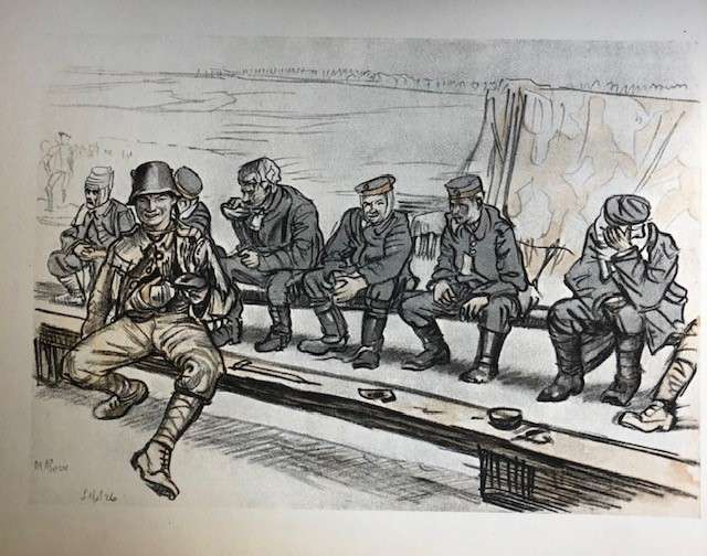 The Western Front: Drawings by Muirhead Bone Two Volumes 1917 - Image 2