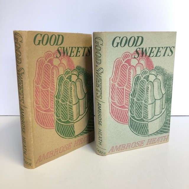 Good Sweets by Ambrose Heath (Edward Bawden Dust Jacket)