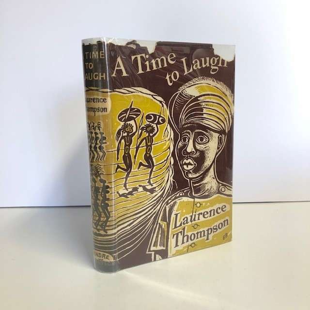 A Time to Laugh by Laurence Thompson (Edward Bawden Dust Jacket)