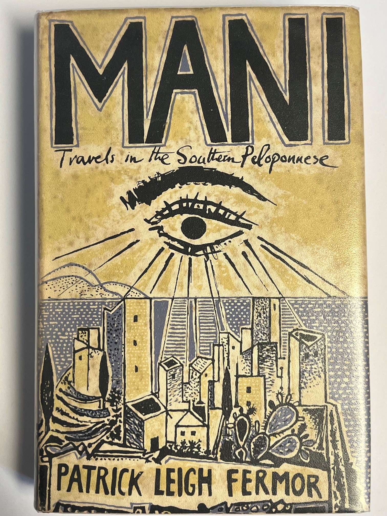 Mani: Travels in the Southern Peloponnese (John Craxton Illustrations) (1958) (First Edition)