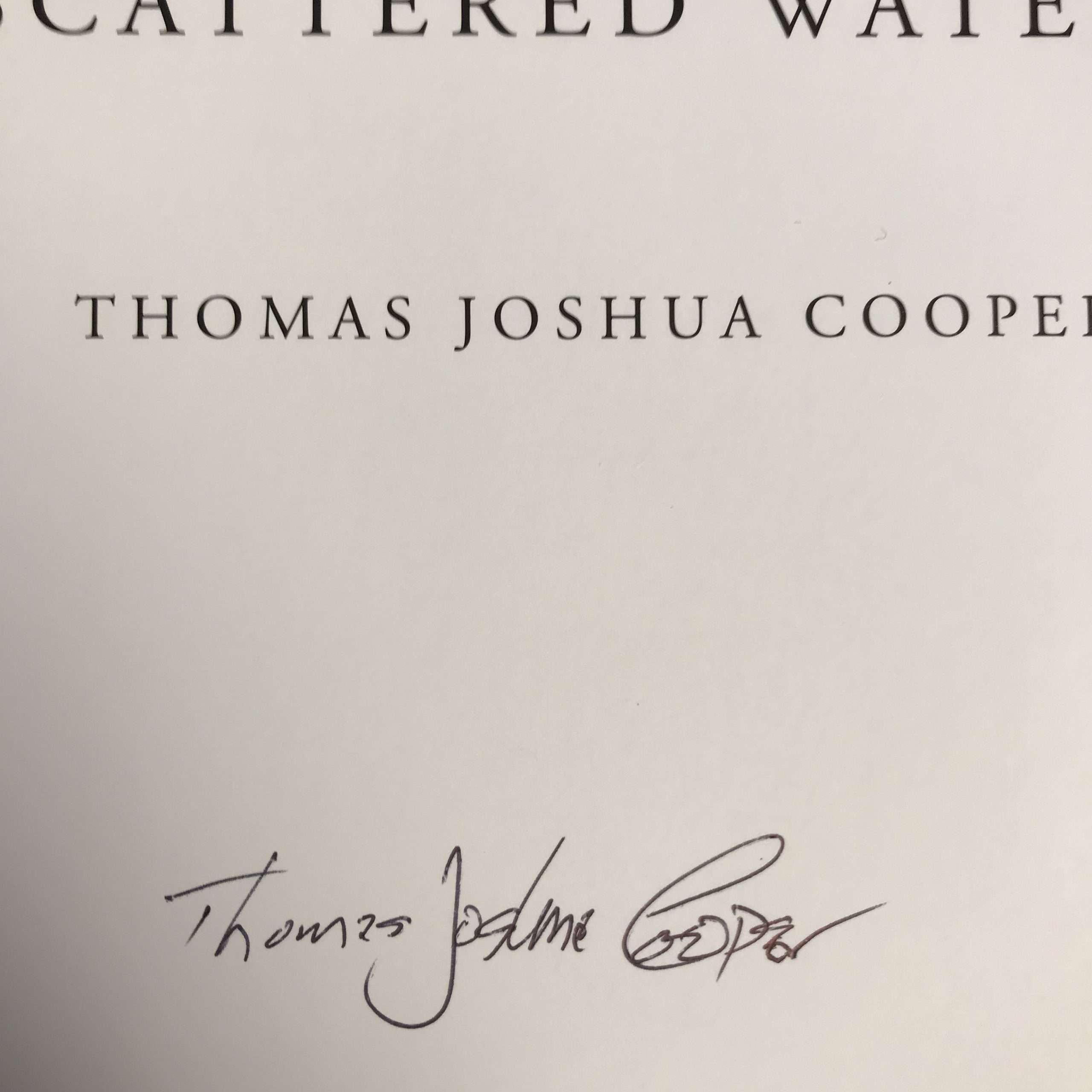 Scattered Waters : Sources, Streams, Rivers (SIGNED) - Image 2
