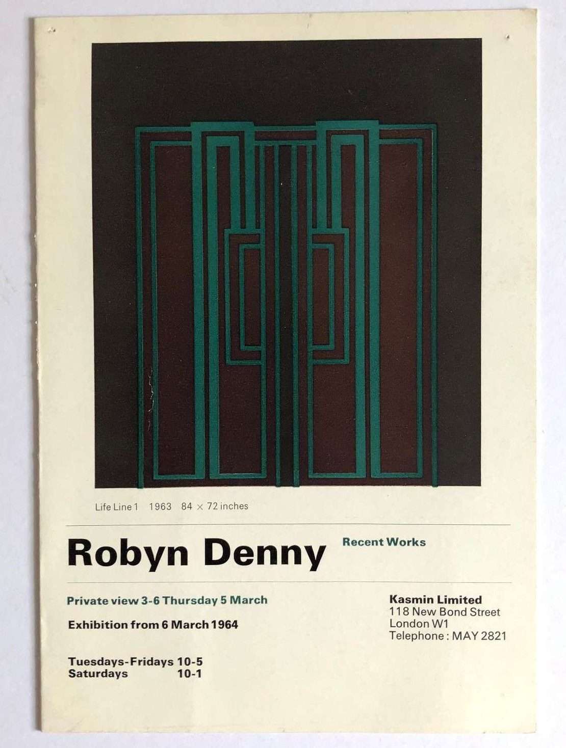 Robyn Denny Recent Works