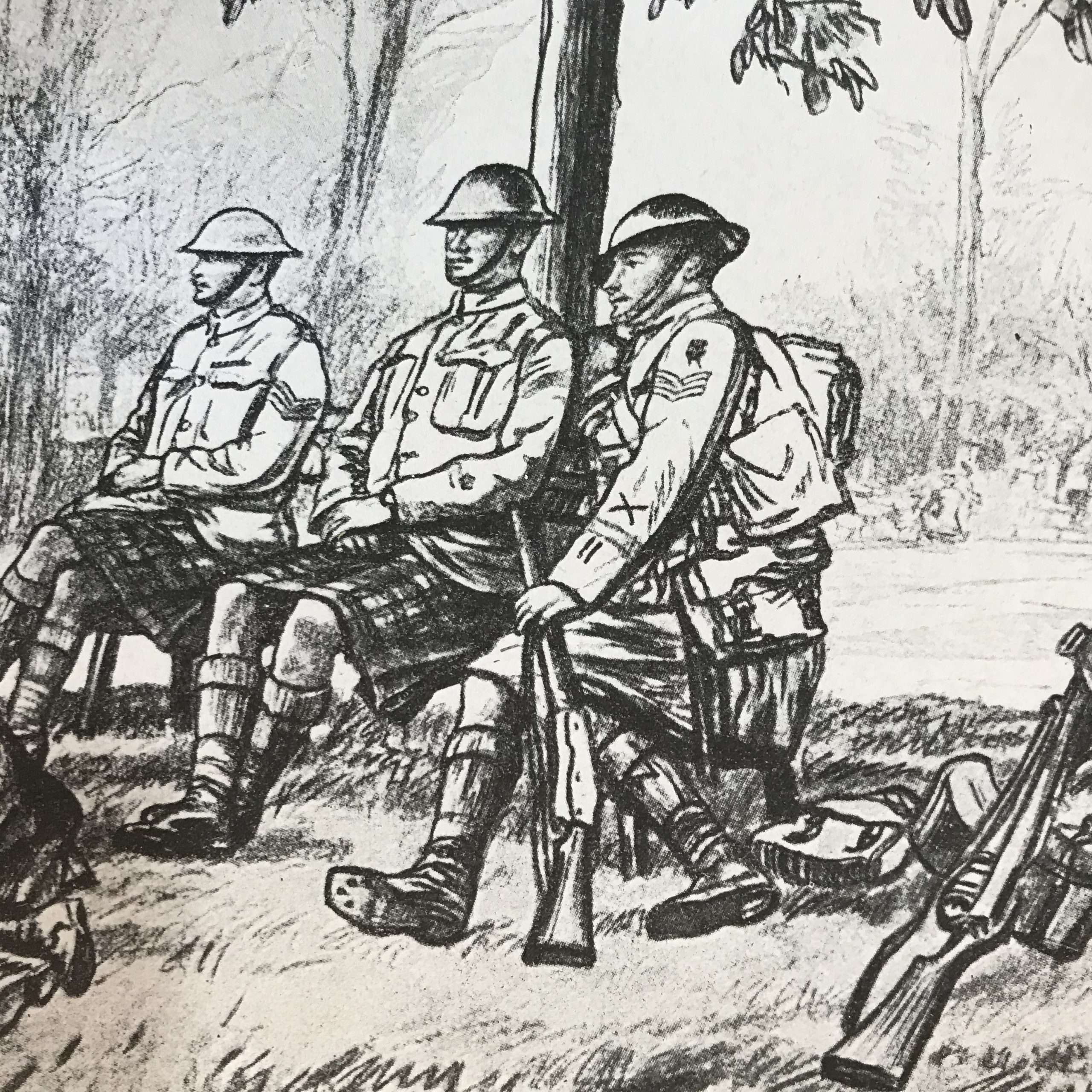 The War Depicted by Distinguished British Artists (1918) (Signed by Claud Lovat Fraser) - Image 4