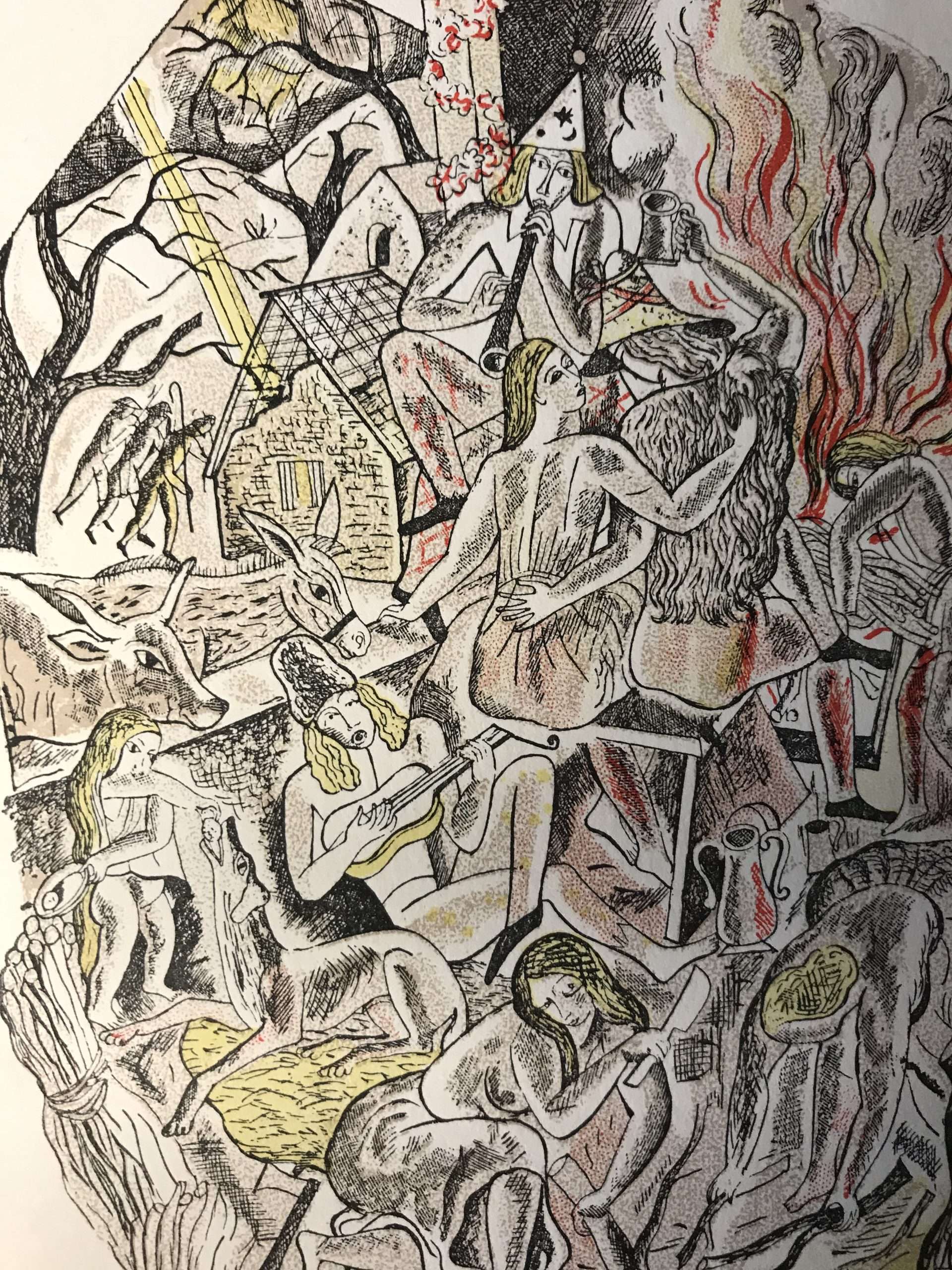 Ariel Poems No.13: The Winter Solstice by Harold Monro (Drawings by David Jones) 1928 - Image 2