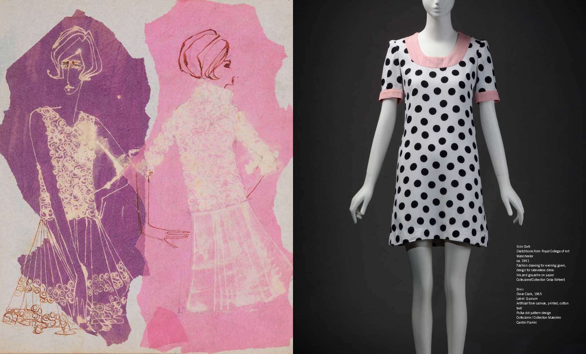 Mr & Mrs Clark : Ossie Clark and Celia Birtwell. Fashion and print 1965-1974 - Image 2