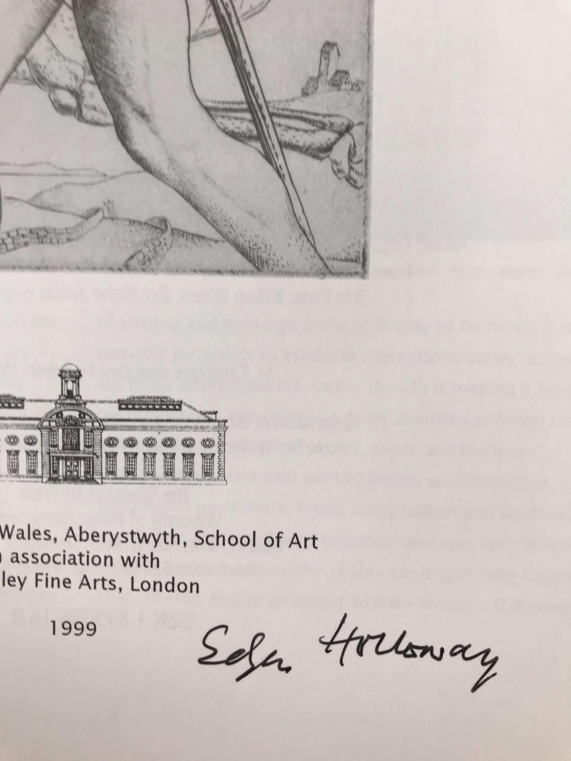 Edgar Holloway and Friends: An Artist's Collection of Prints from the 'Thirties (Signed) (1990) - Image 2