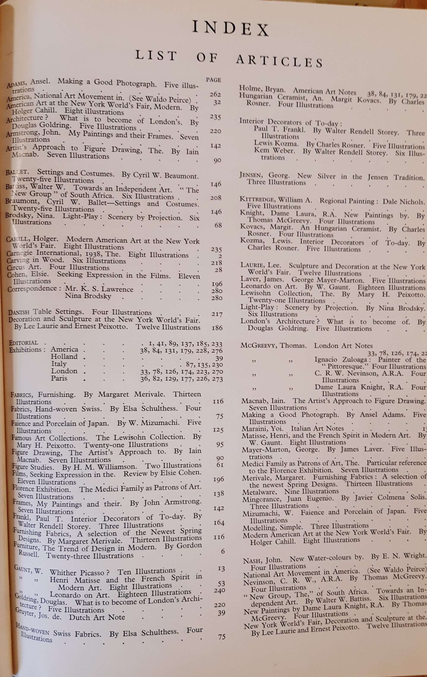 The Studio (vol. 117 and 118, January-December 1939) - Image 4