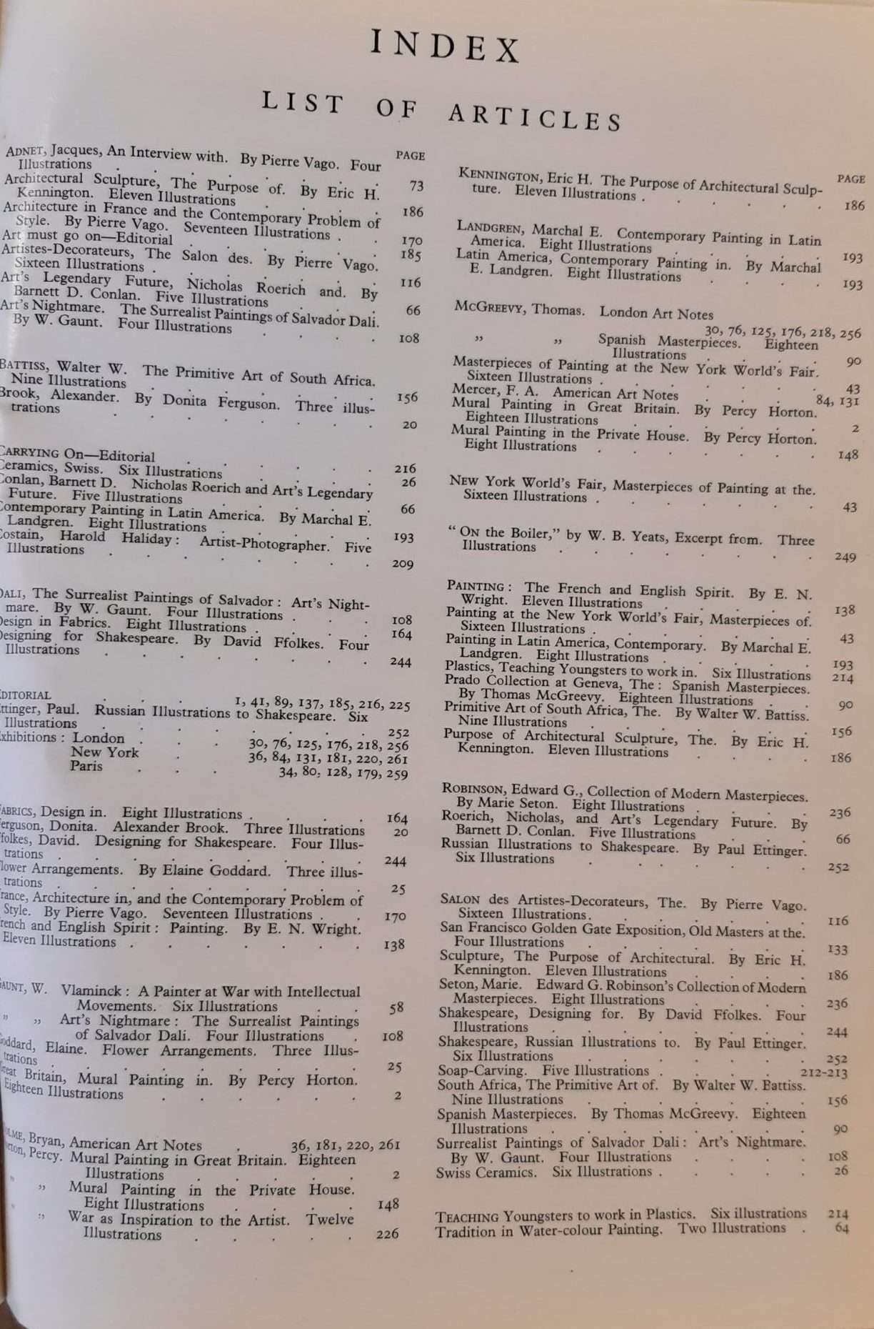 The Studio (vol. 117 and 118, January-December 1939) - Image 2