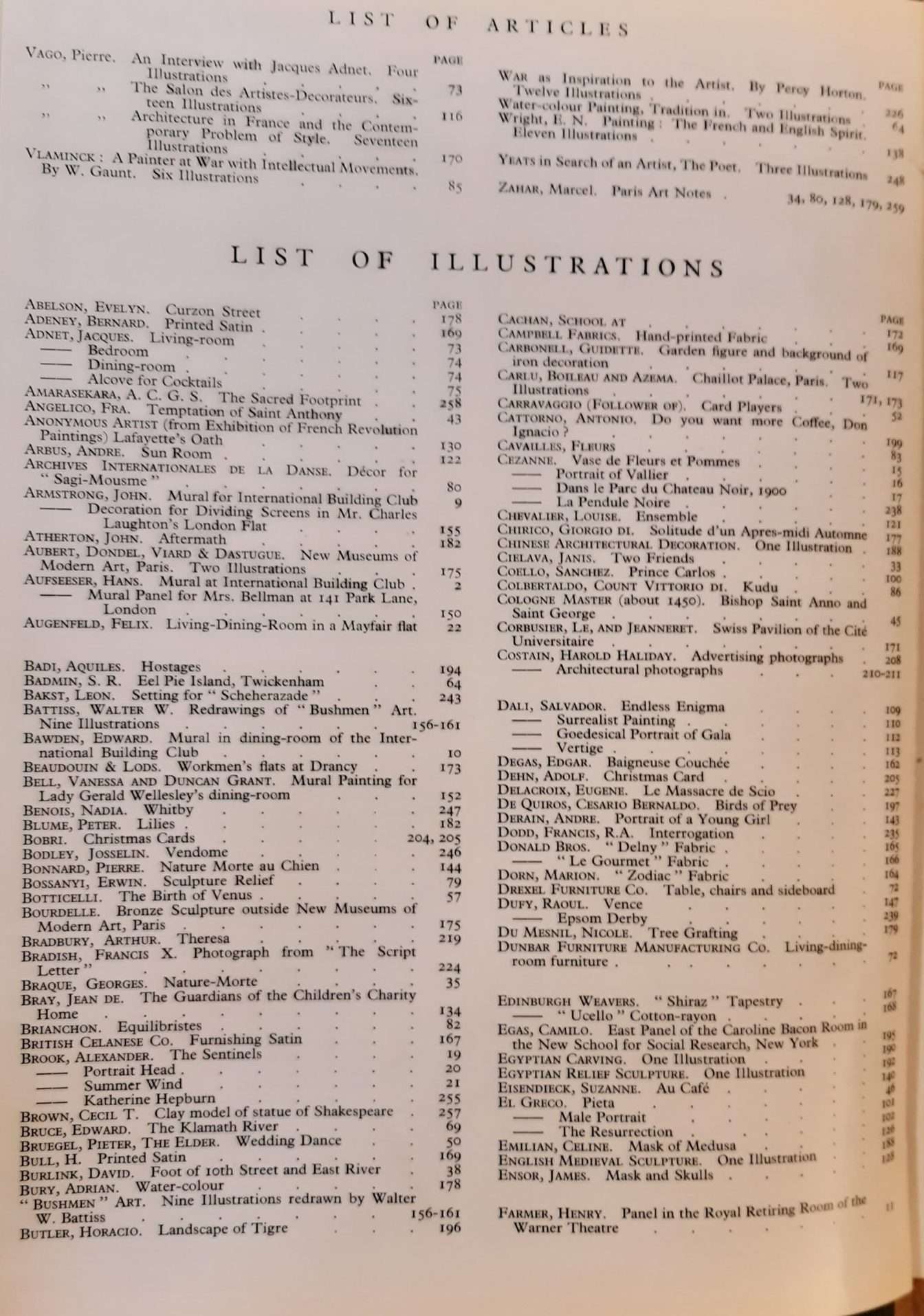 The Studio (vol. 117 and 118, January-December 1939) - Image 3