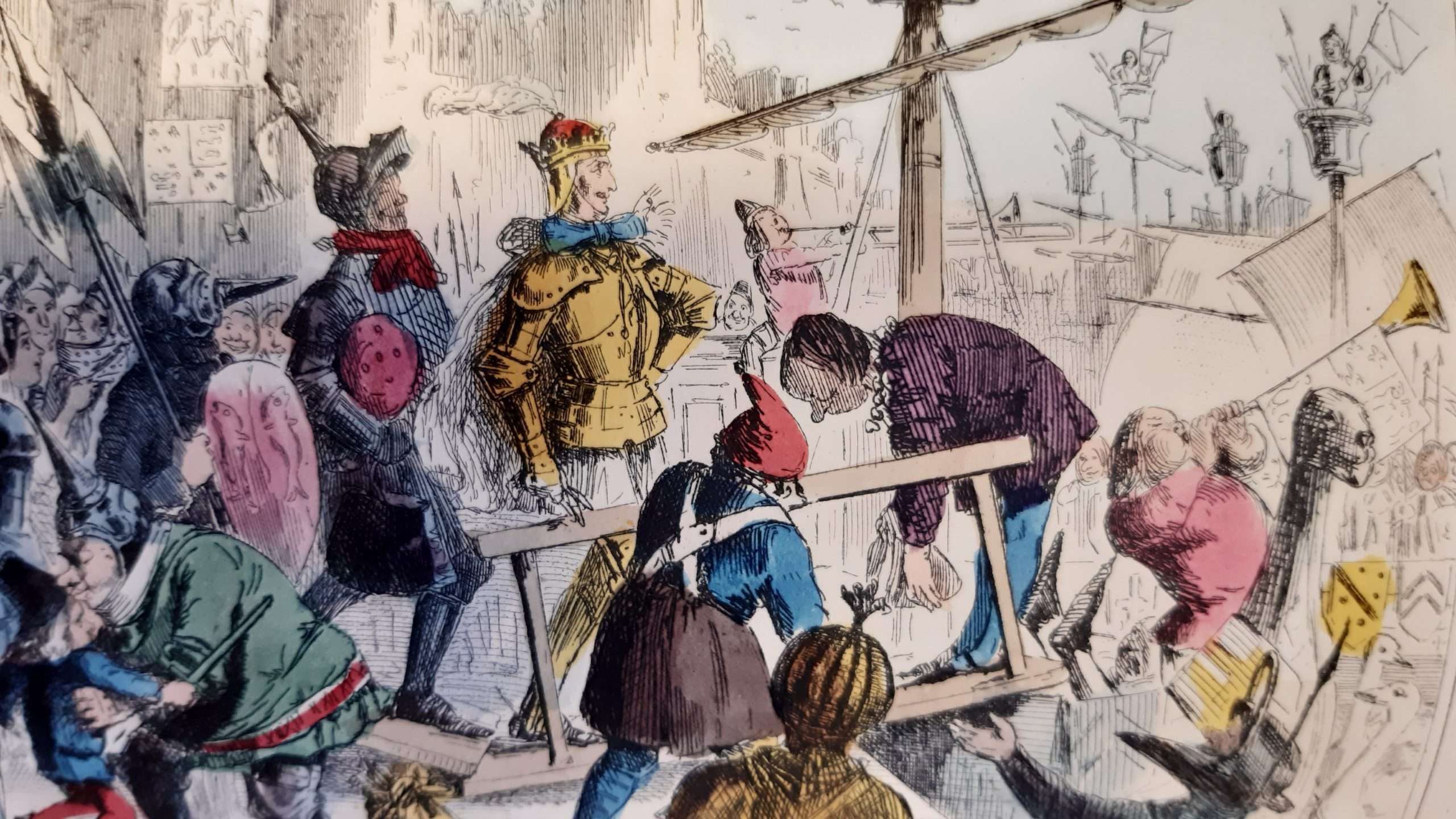The Comic History of England/The Comic History of Rome (2 vols) (1800s) - Image 5
