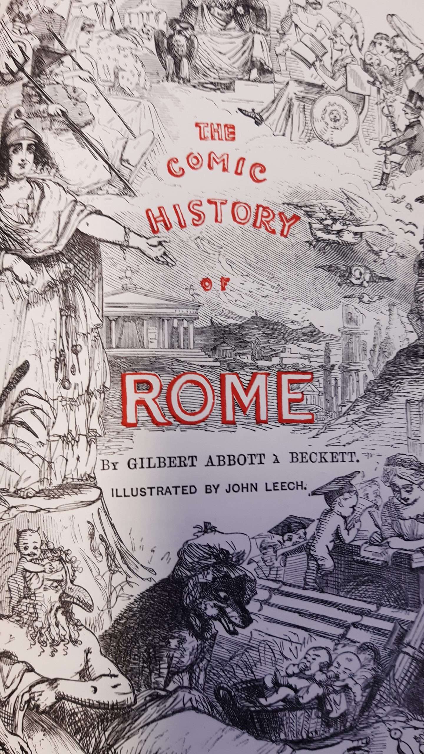 The Comic History of England/The Comic History of Rome (2 vols) (1800s) - Image 6
