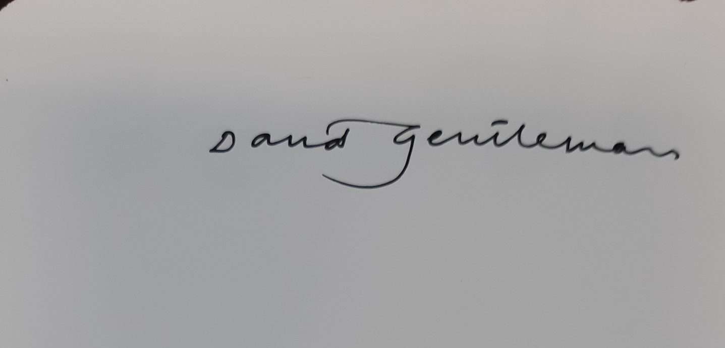 David Gentleman: Artwork (2002) (Signed) - Image 2
