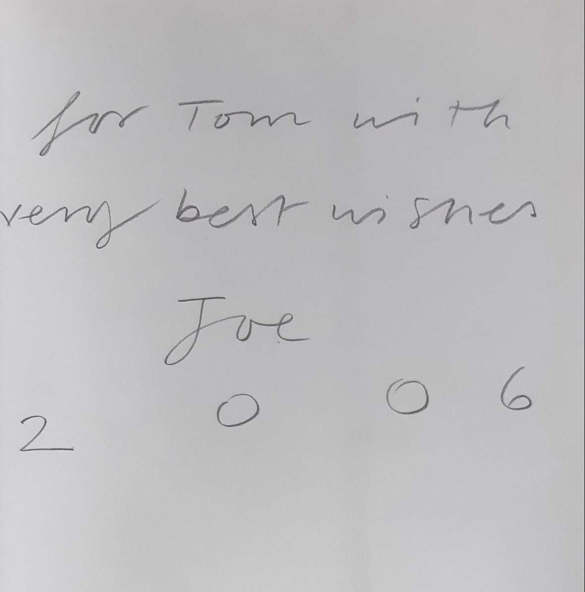 Tilson (1993) Signed by Joe Tilson - Image 2
