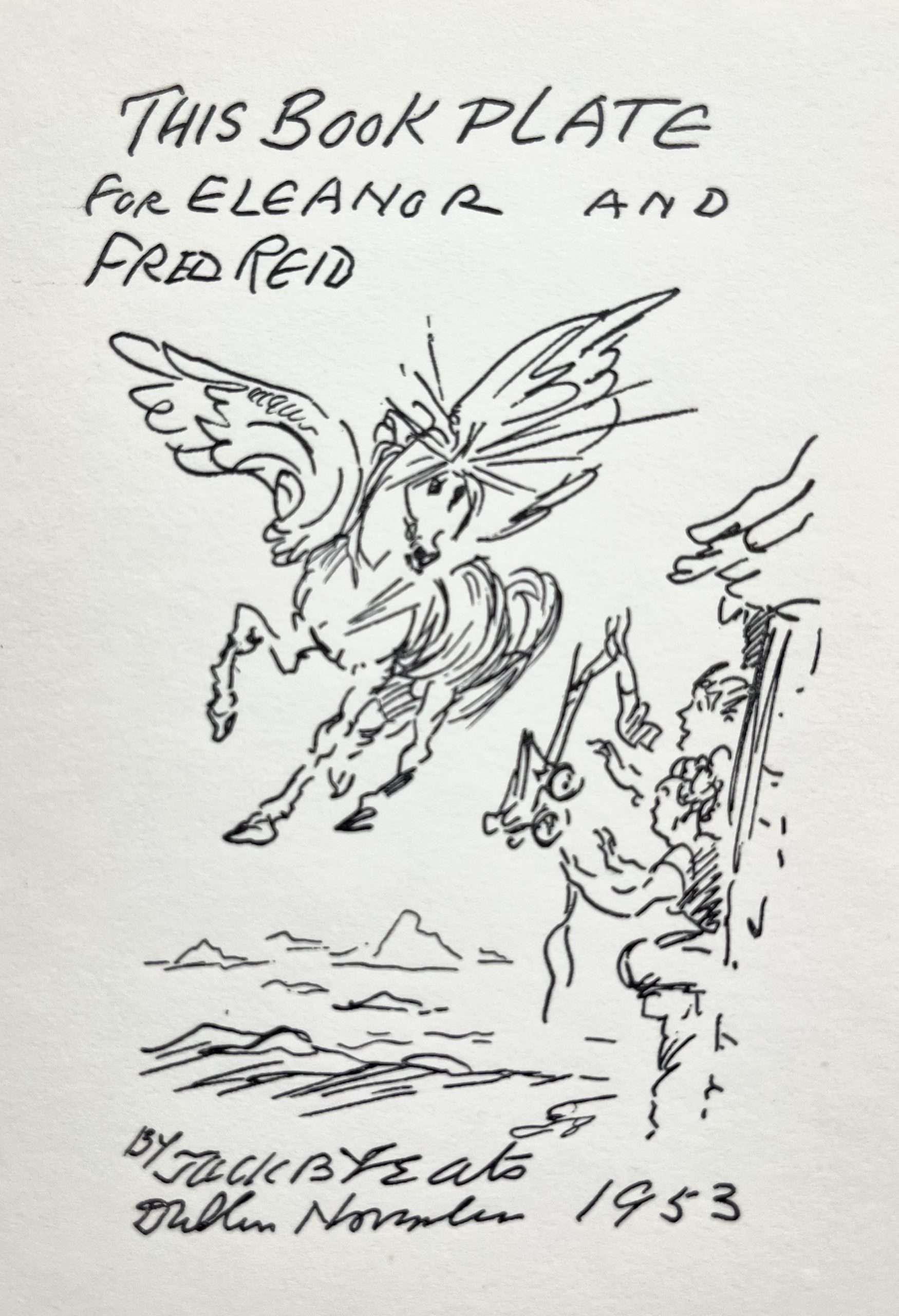 Yeats Bookplate