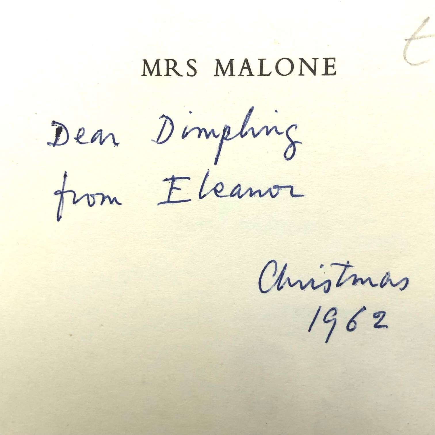 Mrs Malone by Eleanor Farjeon (Signed) (Illustrated by Edward Ardizzone) (1962) - Image 2
