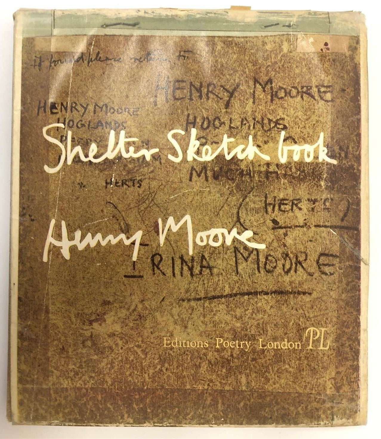 Shelter Sketchbook: Henry Moore (1944) (Ben Nicholson's Copy)