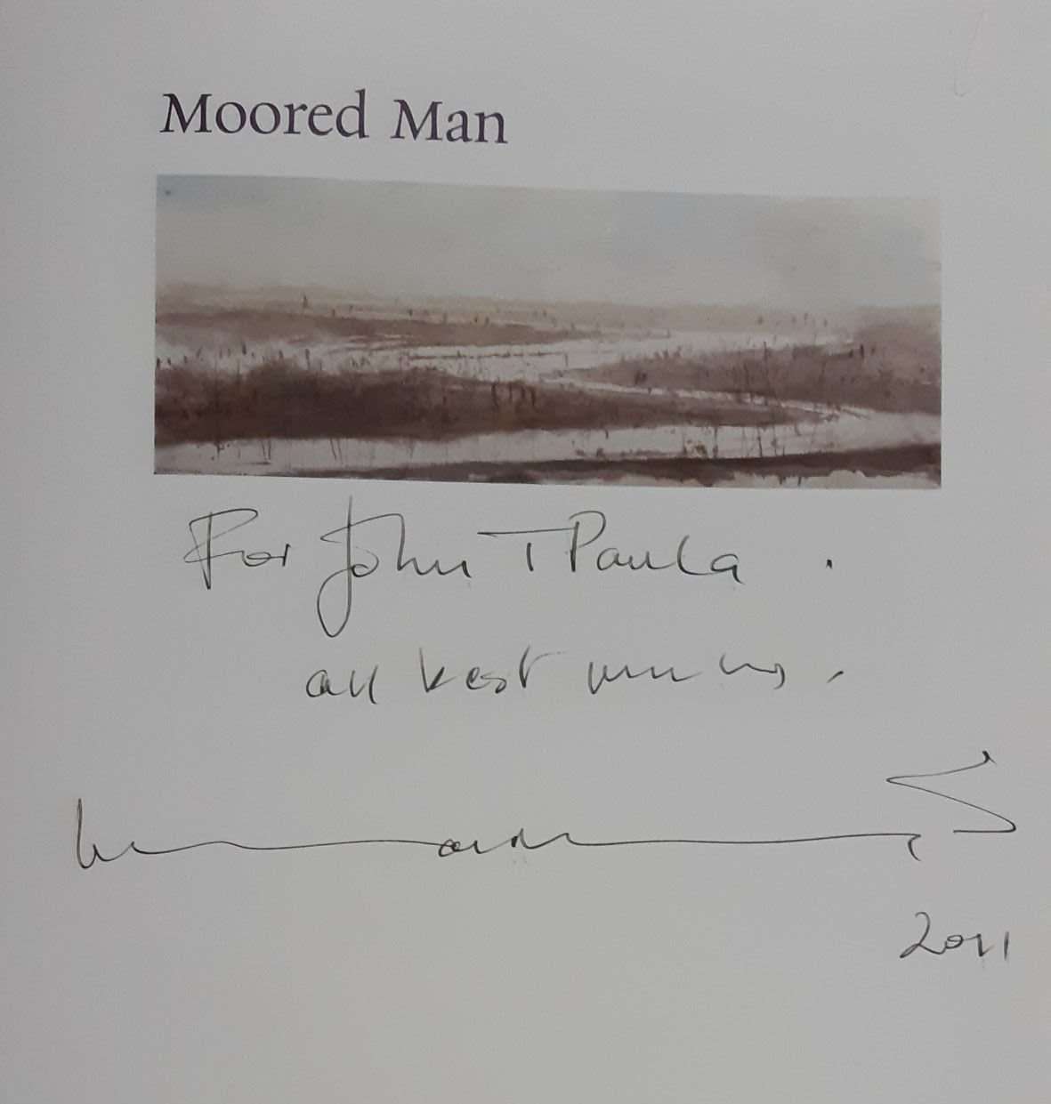 Moored Man: Poems of North Norfolk (Signed) (watercolours and etchings by Norman Ackroyd) - Image 2