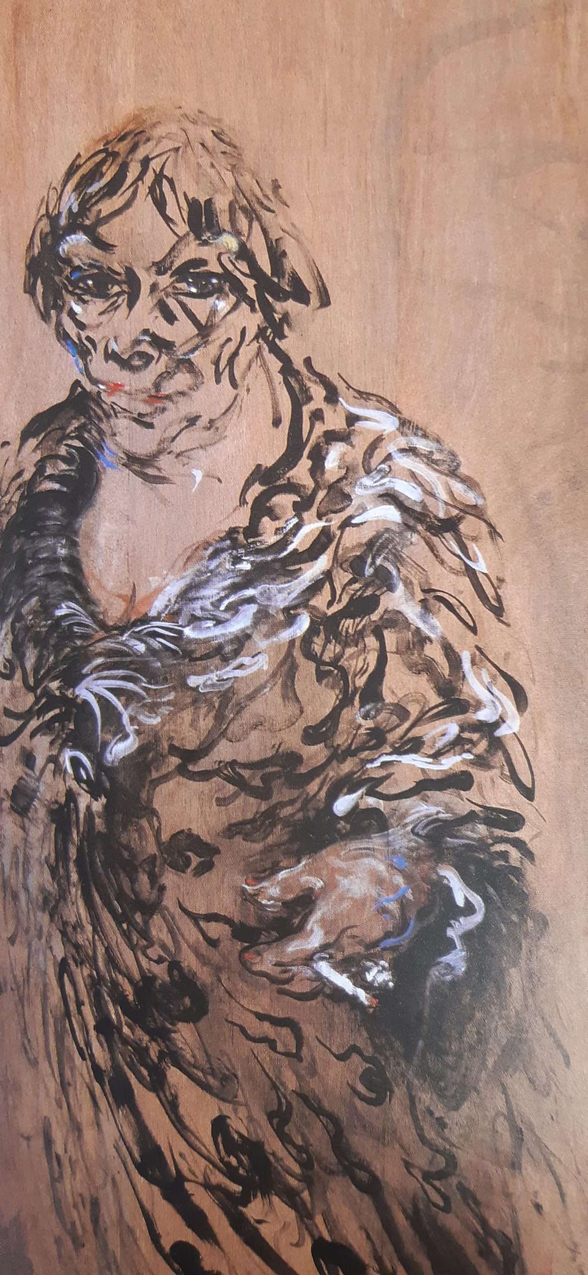 Henrietta Moraes by Maggi Hambling: Paintings and Bronzes (2001) (Signed by the Artist) - Image 3