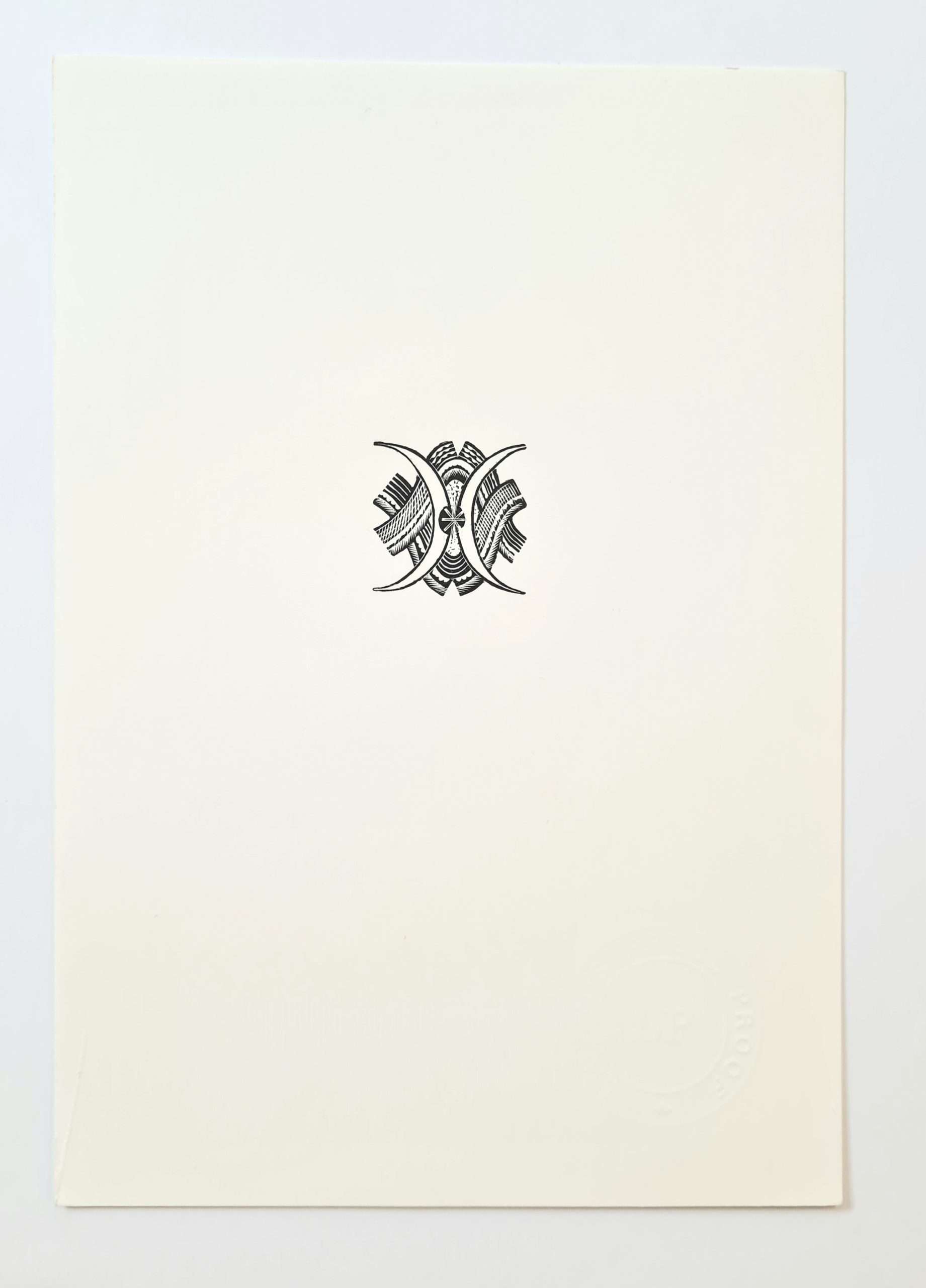 Eric Ravilious (1903 - 1942) Descriptive device for the Dent Everyman series: '21' (1993) (Proof) - Image 2