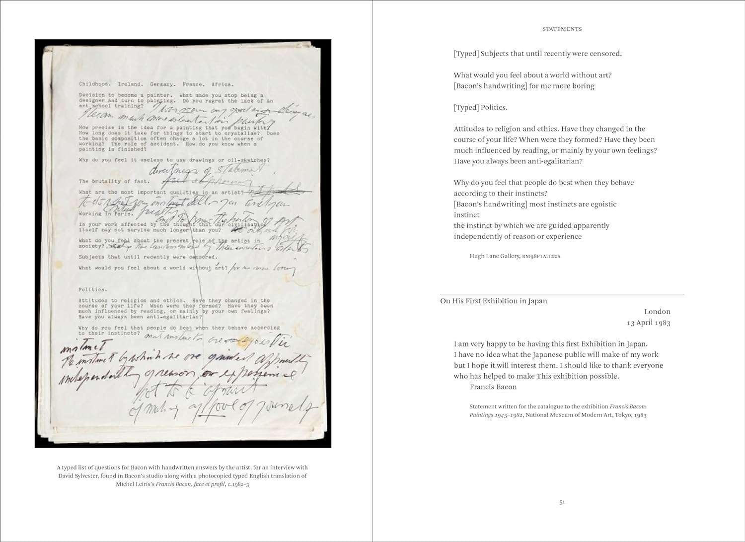 Francis Bacon: A Self-Portrait in Words (2024) - Image 3