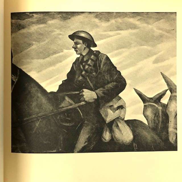 The Great War Fourth Year Paintings by C.R.W. Nevinson and Modern War Paintings by C.R.W. Nevinson (TWO SIGNED LITHOGRAPHS BY ARTIST) - Image 2