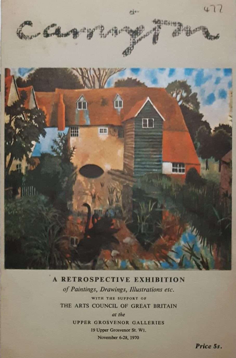 Carrington: A Retrospective Exhibition of Paintings, Drawings, Illustrations etc (1970)