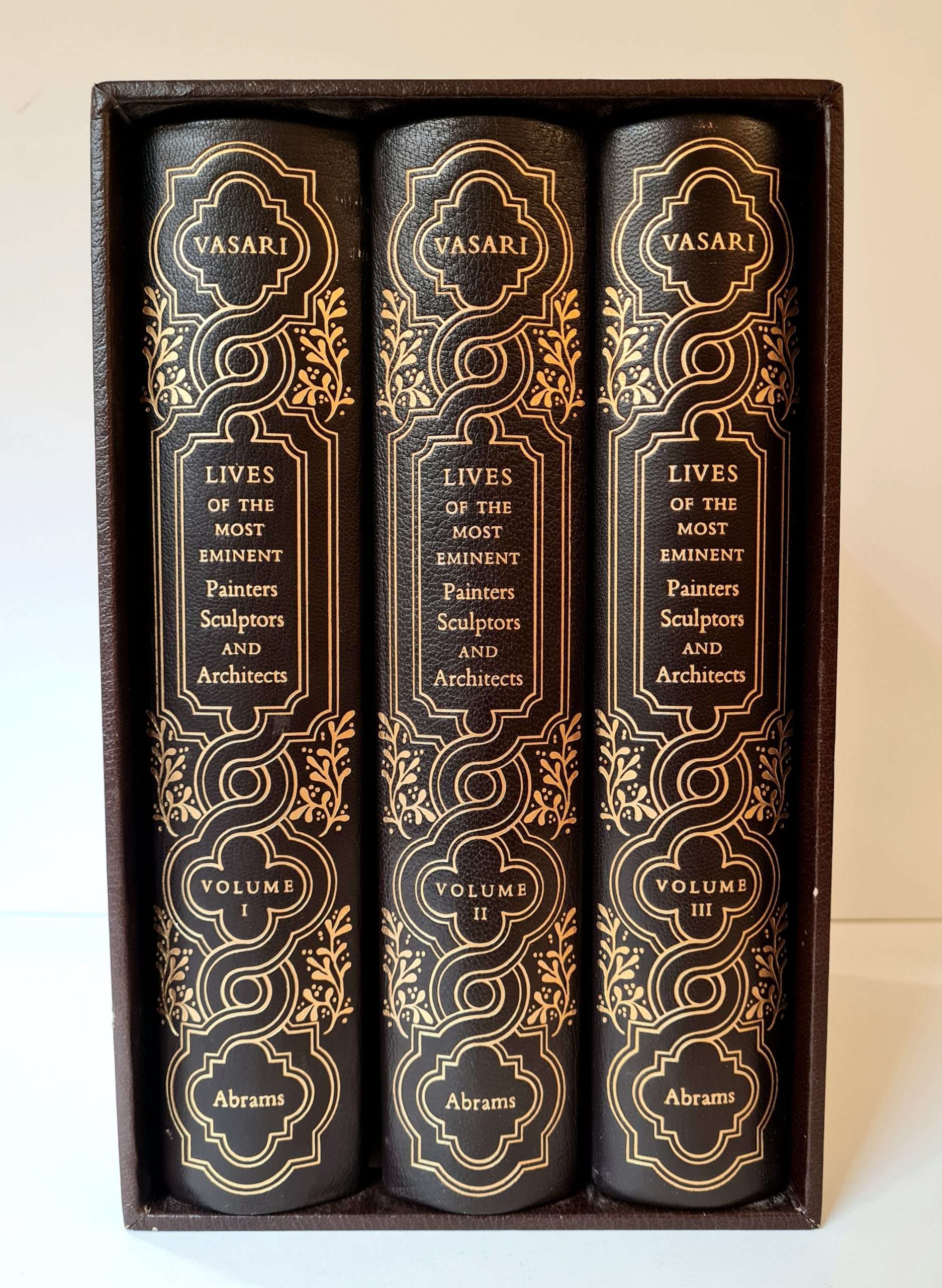 Lives of the Most Eminent Painters, Sculptors, and Architects (3 vols) (Signed by Kenneth Clark) - Image 2
