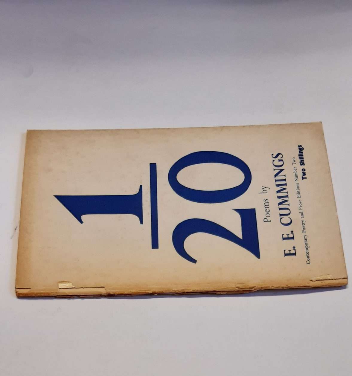 1/20 Poems by EE Cummings (1936) - Image 3