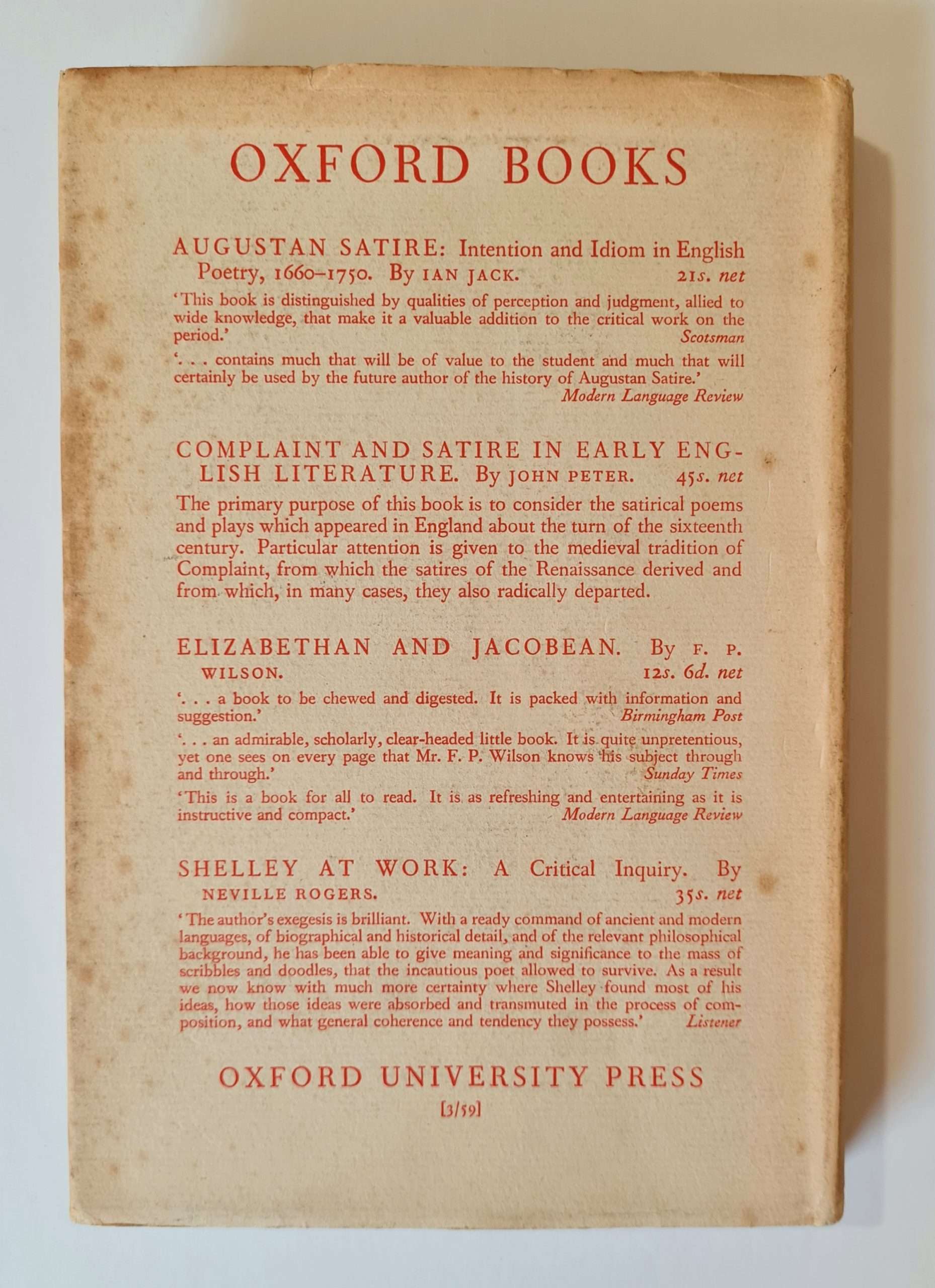 The Business of Criticism (1959) (Bryan Robertson Interest) - Image 2